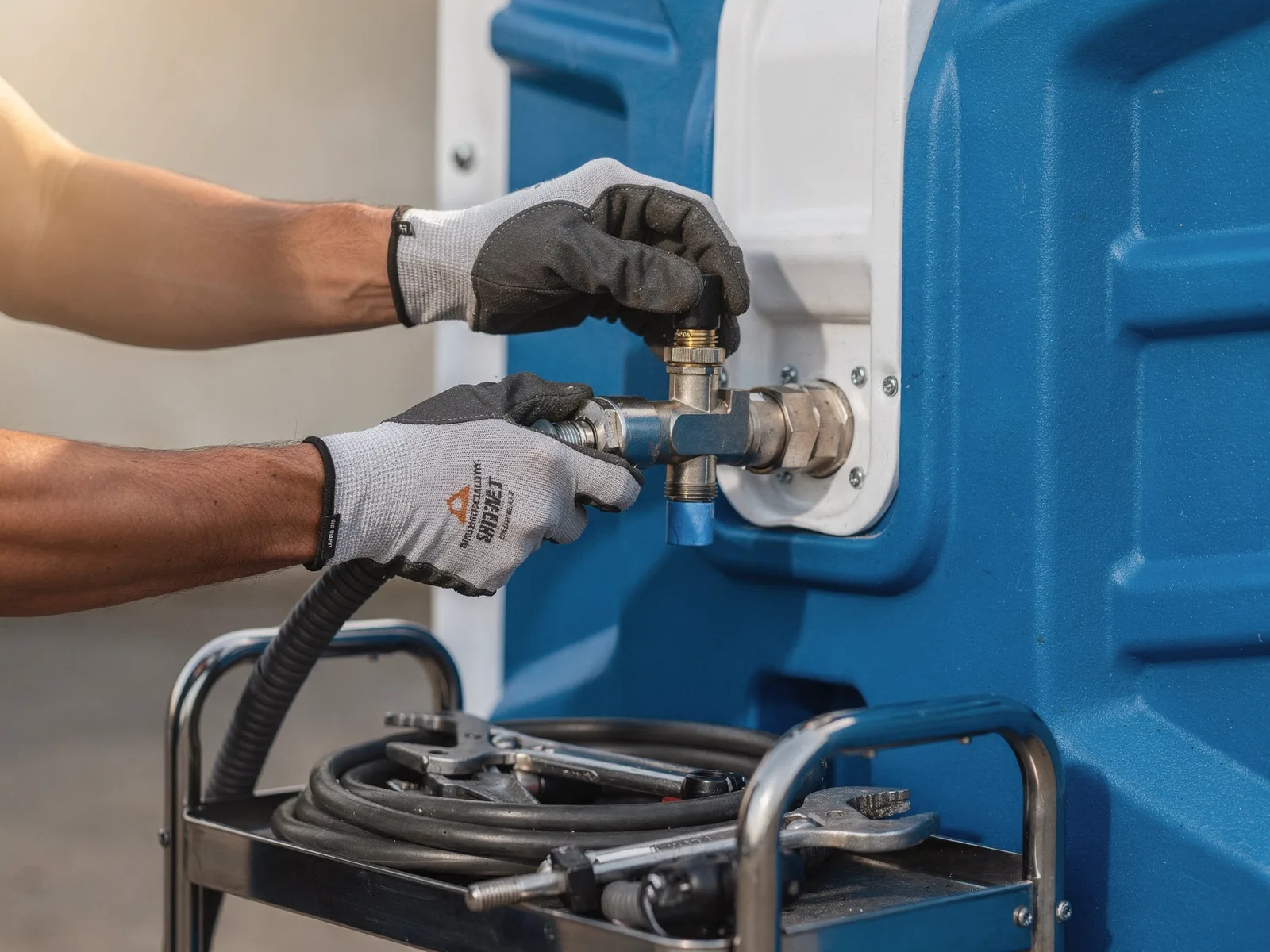 Benefits of Luxury Portable Restrooms in Palo Verde, CA